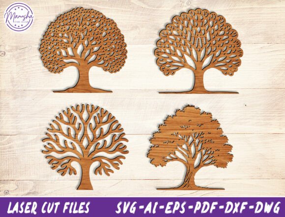 Download Tree Silhouette Laser Cut Files Svg - Files Collection