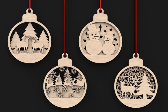 Download Laser Cut Christmas Baubles Svg Files - Files Collection