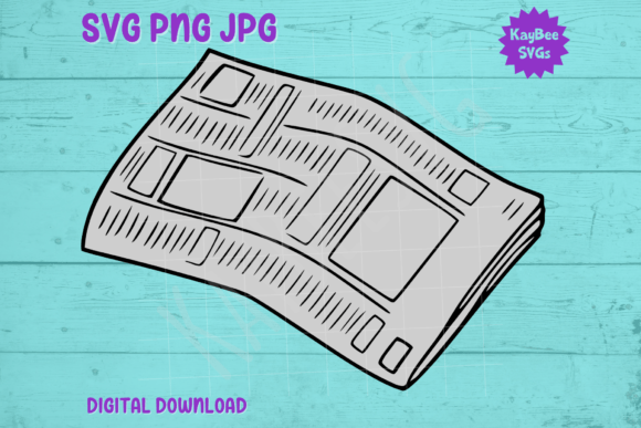 Download Newspaper SVG PNG JPG Cut Files - Files Collection