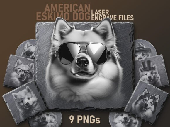 Download American Eskimo Engraving Files - PNG - Files Collection