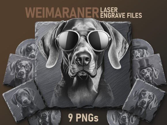 Download Weimaraner Laser Engraving Files - PNG - Files Collection