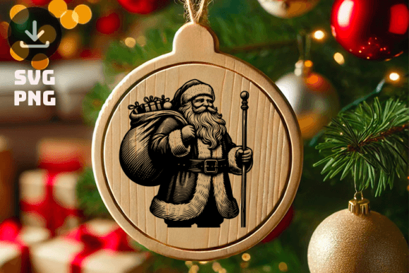 Download Laser Engraving SVG Files, Santa - Files Collection