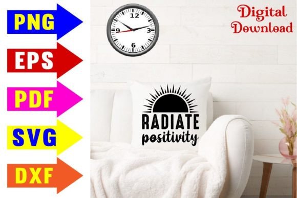 Download Radiate Positivity Svg Design - Radiate positivity svg Collection