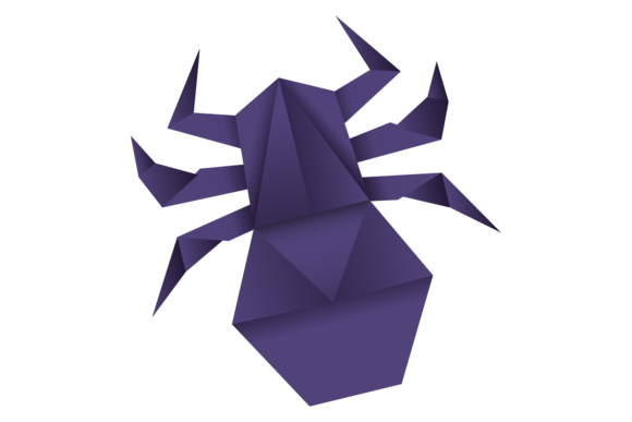 Download Spider Origami Figure. Cartoon Halloween - Halloween Collection