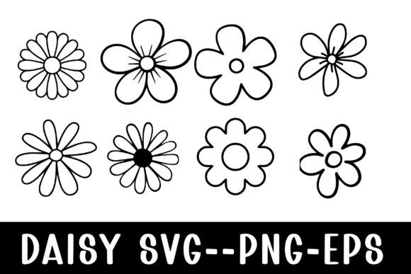 Download Daisy SVG Bundle: Flower Cut Files - Files Collection