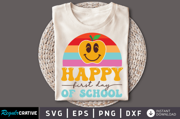 Download Happy First Day of School Svg Design - First day of school svg Collection